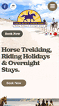 Mobile Screenshot of horseride-nz.co.nz